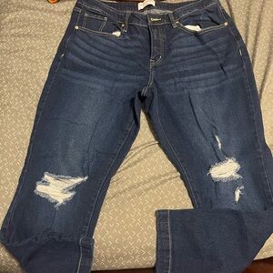 Lane Bryant Dark Blue Denim Jeans